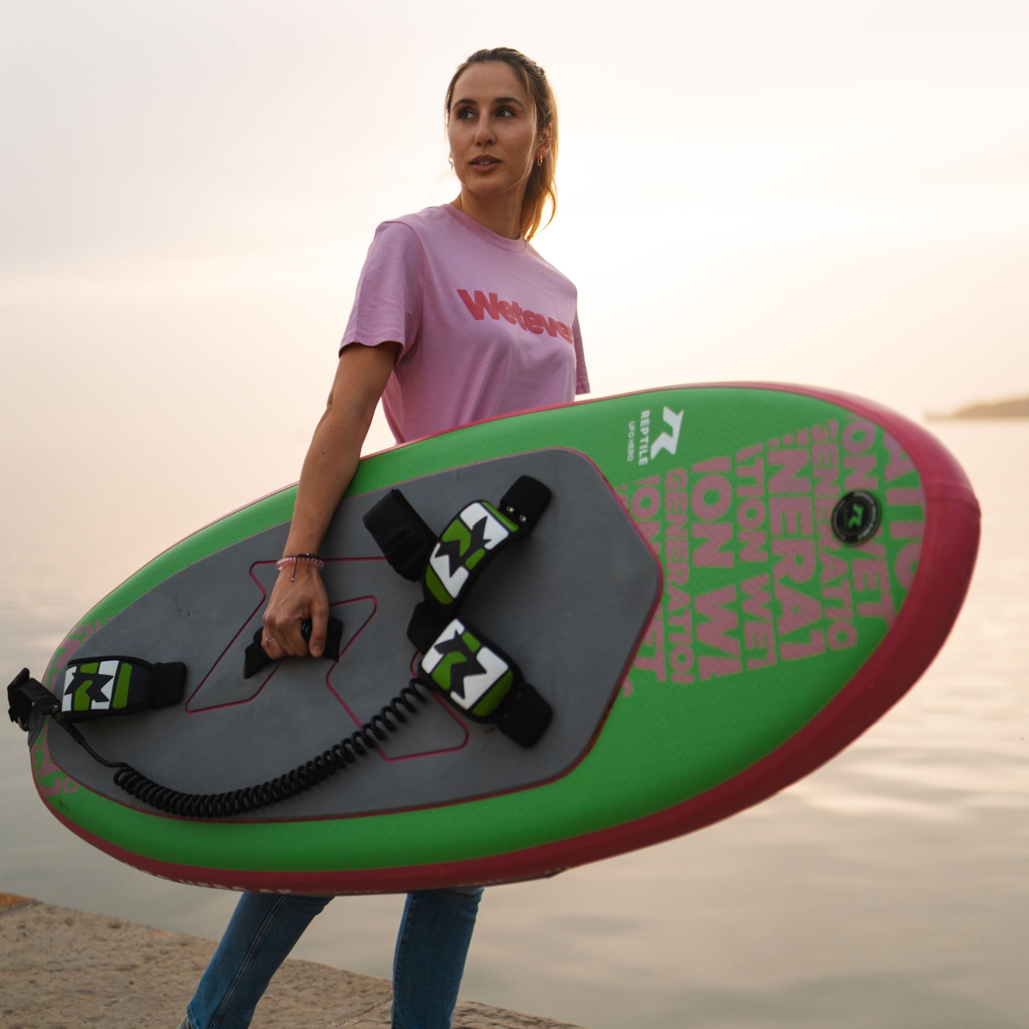 tavola da wing foil gonfiabile principianti I-Ufo Zero